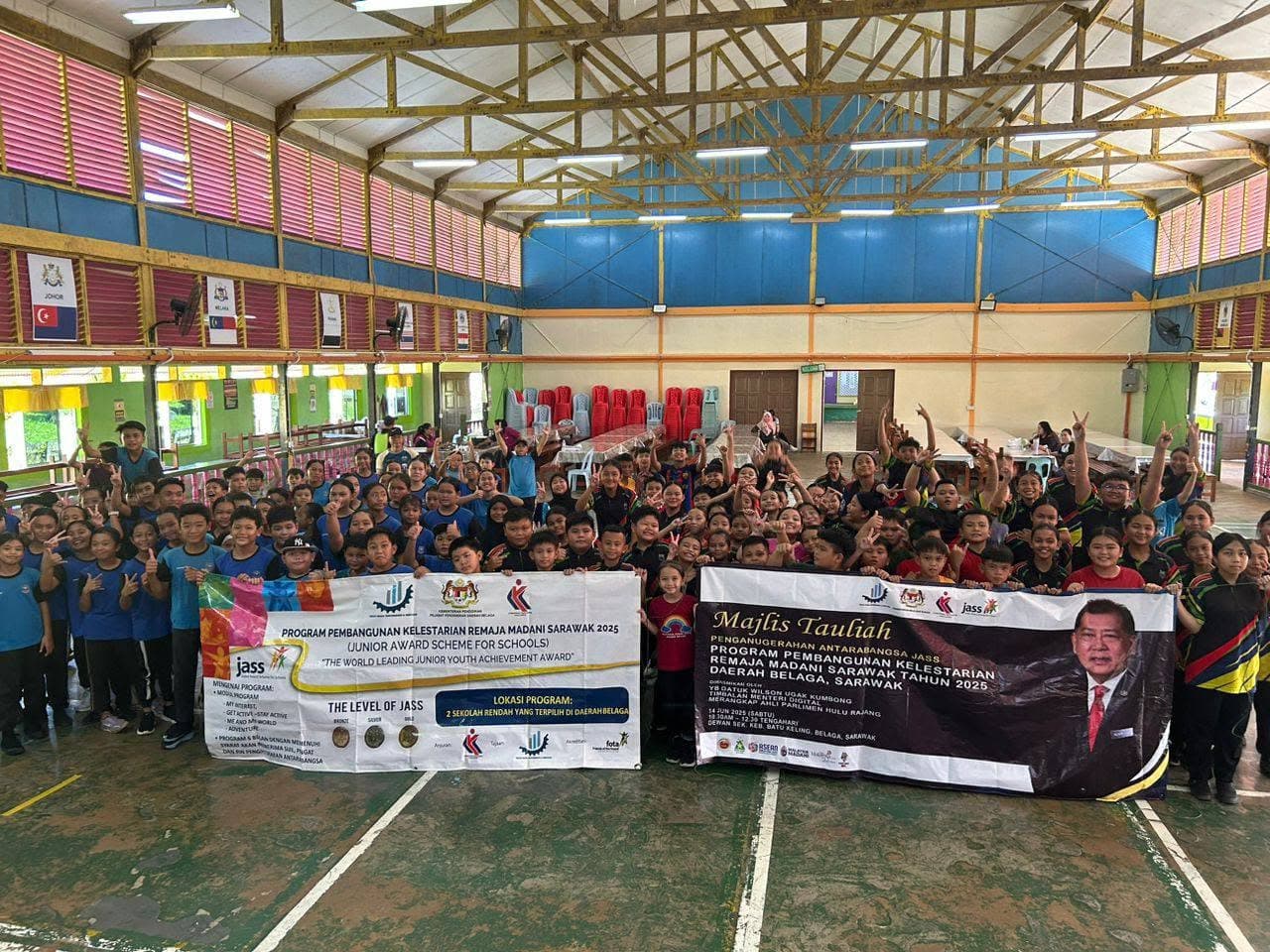 JASS Sarawak Award Ceremony at SK Batu Keling, Belaga